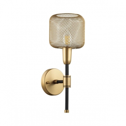 Бра Odeon Light Lecola 4975/1W в современном стиле, цвет золотой, мощность 40 Вт