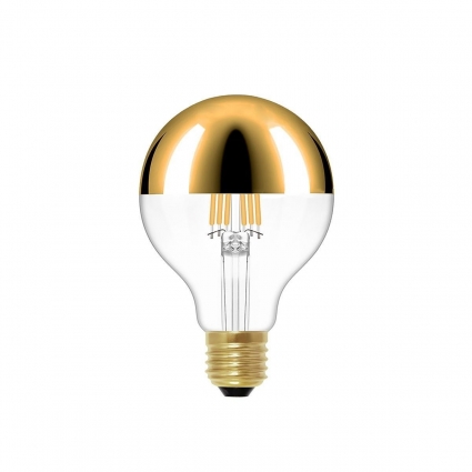 Лампа светодиодная Loft IT E27 6W 2700K золотая G80LED Gold в стиле лофт, цвет золотой