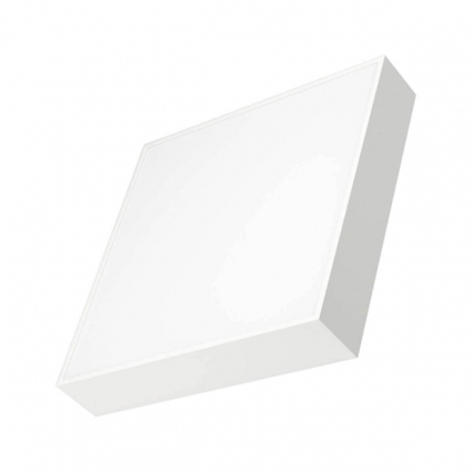 Arlight Накладной светодиодный светильник SP-QUADRO-S350x350-30W Warm3000 034791 в современном стиле, цвет белый