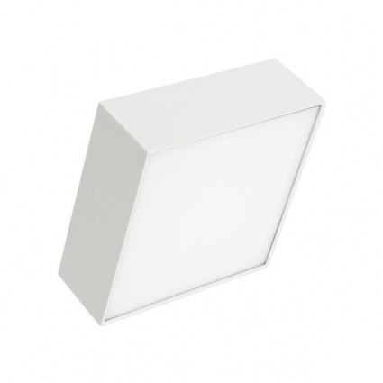 Потолочный светодиодный светильник Arlight SP-Quadro-S175x175-16W Day4000 034779 в современном стиле, цвет белый