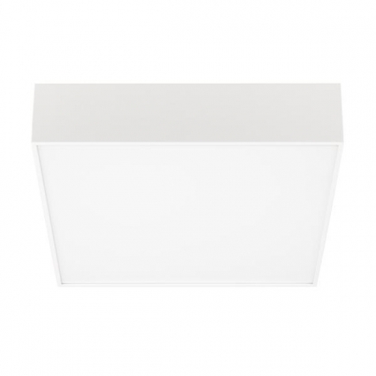 Потолочный светодиодный светильник Arlight SP-Quadro-S250x250-25W Day4000 034785 в современном стиле, цвет белый