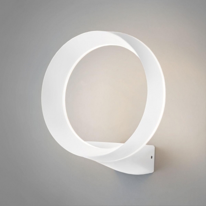 Уличный настенный светодиодный светильник Elektrostandard Ring 1710 Techno Led белый 4690389175961 в стиле Хай-тек, цвет белый