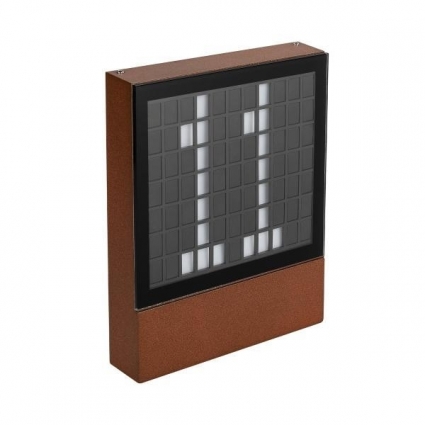 Уличный настенный светодиодный светильник Arlight LGD-Sign-Wall-S150x200-3W Warm3000 030022 в современном стиле, цвет коричневый
