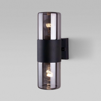 Уличный настенный светильник Elektrostandard Roil 35125/D 4690389175381 в современном стиле, цвет дымчатый
