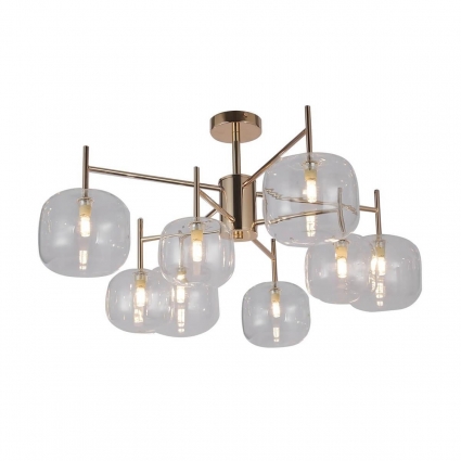 Потолочная люстра F-Promo Beaker 2976-8P в современном стиле, цвет золотой