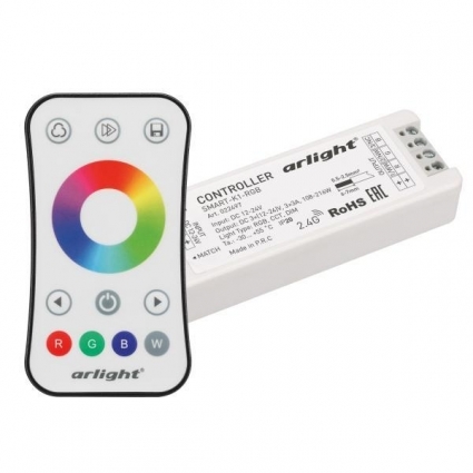 Контроллер Arlight Smart-RGB-SET-Ring 034807 цвет белый, мощность 108216 Вт