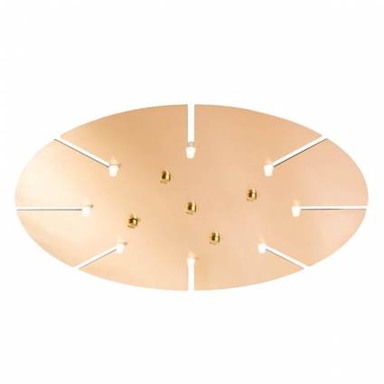 Основание для люстры Crystal Lux D600-8 BRASS цвет латунь
