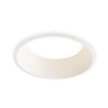 Встраиваемый светодиодный светильник Italline IT06-6012 white 4000K в современном стиле, цвет белый
