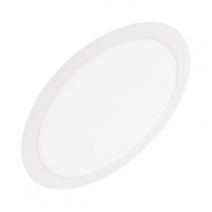 Встраиваемый светодиодный светильник Arlight DL-Edge-R300-24W Warm3000 036068 в современном стиле, цвет белый