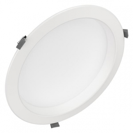 Встраиваемый светодиодный светильник Arlight IM-Cyclone-R280-40W Day4000-MIX 027629(1) в современном стиле, цвет белый
