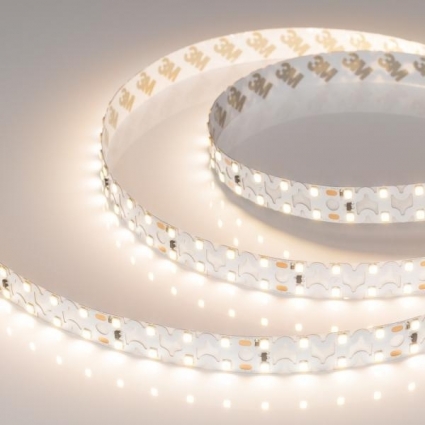Светодиодная лента Arlight 19,2W/m 160LED/m 2835SMD теплый белый 5M 036014, в современном стиле, цвет белый