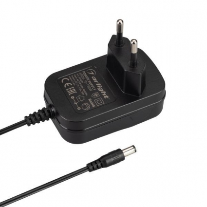 Блок питания Arlight ARDV-12-5BW 12V 18W IP20 1,5A 034281, цвет черный
