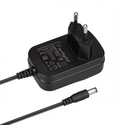 Блок питания Arlight ARDV-12-5BW 5V 12W IP20 2,4A 034846, цвет черный