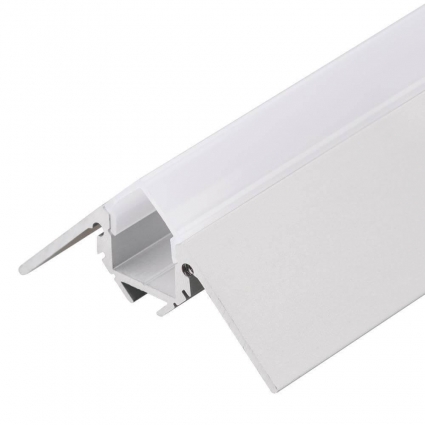 Профиль Arlight ARH-DECORE-S12-EXT-F-2000 ANOD внешний 023897 цвет серый
