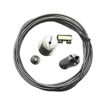 Подвесной комплект шинопровода Italline WSO 37C chrome цвет серый