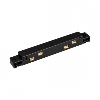 Коннектор прямой для магнитного шинопровода Arlight Mag-Flex-Con-I-Power 034066 цвет черный