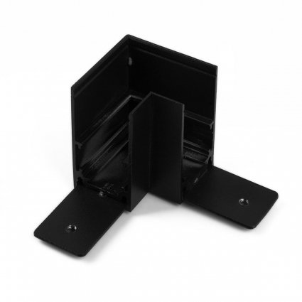 Коннектор L-образный Elektrostandard Slim Magnetic 85090/00 4690389179013 в современном стиле, цвет черный