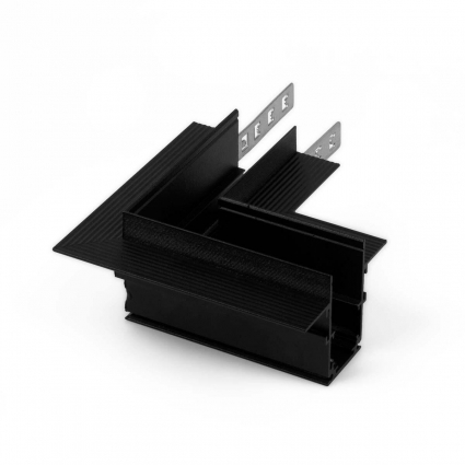 Коннектор L-образный Elektrostandard Slim Magnetic для магнитного шинопровода 85092/00 4690389179006 в современном стиле, цвет черный