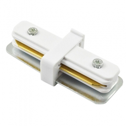 Коннектор прямой Arte Lamp Track Accessories A130233 цвет белый