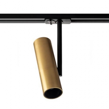 Трековый светильник Italline M03-094 gold/black в современном стиле, цвет золотой