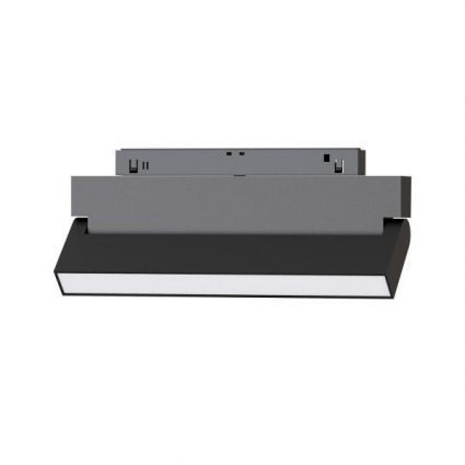 Трековый светодиодный светильник для магнитного шинопровода Arlight Mag-Orient-Flat-Fold-S230-12W Warm3000 034664 в современном стиле, цвет черный