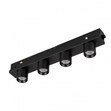 Трековый светильник Arlight для магнитного шинопровода MAG-ORIENT-KRATER-L195-12W Warm3000 035582 в стиле Хай-тек, цвет черный