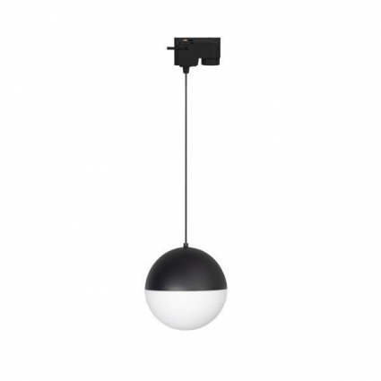 Трековый светодиодный светильник Arlight LGD-Emisfero-Track-Hang-2TR-R150-11W Warm3000 035944 в современном стиле, цвет черный