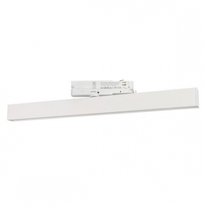 Трековый светодиодный светильник Arlight LGD-Flat-4TR-S605-25W Warm3000 033699(1) в современном стиле, цвет белый