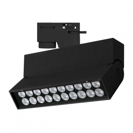 Трековый светодиодный светильник Arlight LGD-Loft-Track-2TR-S170-10W Warm3000 036469 в современном стиле, цвет черный