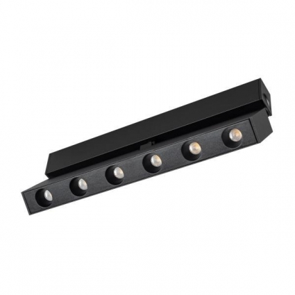 Трековый светодиодный светильник Arlight Mag-Dots-Fold-25-S800-24W Day4000 034231 в современном стиле, цвет черный