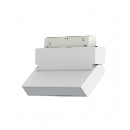 Трековый светодиодный светильник Arlight Mag-Orient-Flat-Fold-S195-6W Day4000 035852 в современном стиле, цвет белый