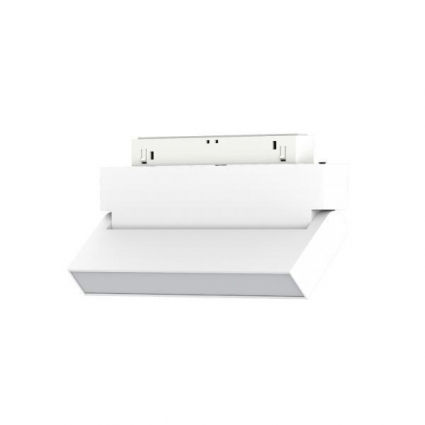 Трековый светодиодный светильник Arlight Mag-Orient-Flat-Fold-S230-12W Day4000 035856 в современном стиле, цвет белый