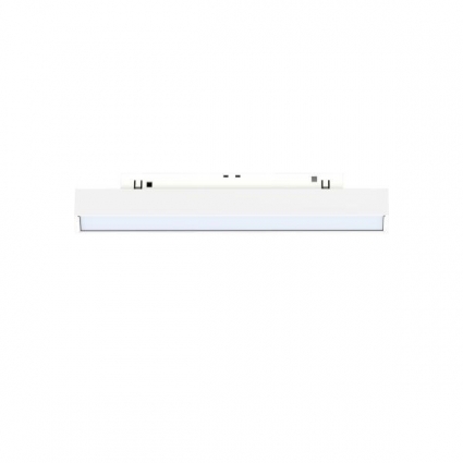 Трековый светодиодный светильник Arlight Mag-Orient-Flat-L235-8W Day4000 035832 в современном стиле, цвет белый