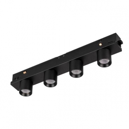 Трековый светодиодный светильник Arlight Mag-Orient-Krater-L195-12W Day4000 035580 в современном стиле, цвет черный