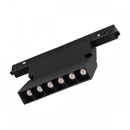 Трековый светодиодный светильник Arlight Mag-Orient-Laser-Fold-S195-6W Warm3000 034629 в современном стиле, цвет черный