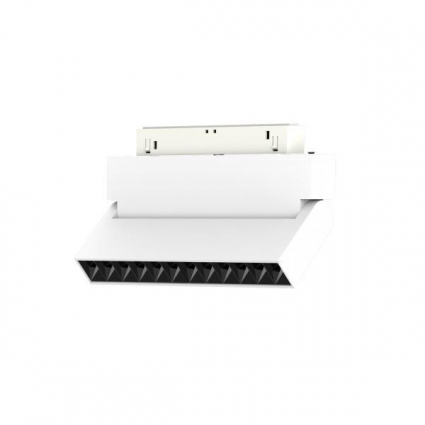Трековый светодиодный светильник Arlight Mag-Orient-Laser-Fold-S230-12W Warm3000 035866 в современном стиле, цвет белый