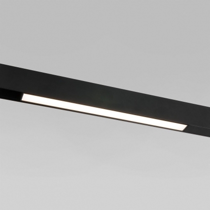 Трековый светодиодный светильник Elektrostandard Slim Magnetic 85000/01 4690389178849 в современном стиле, цвет черный