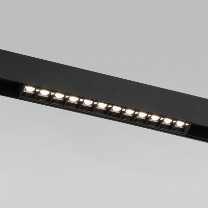 Трековый светодиодный светильник Elektrostandard Slim Magnetic 85005/01 4690389178917 в современном стиле, цвет черный