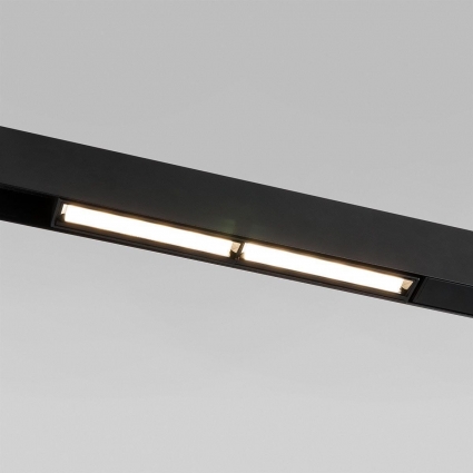 Трековый светодиодный светильник Elektrostandard Slim Magnetic 85008/01 4690389178948 в современном стиле, цвет черный