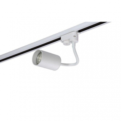 Трековый светильник Crystal Lux CLT 0.31 012 WH в современном стиле, цвет белый
