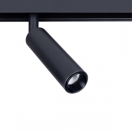Трековый светодиодный светильник Arte Lamp Linea A4630PL-1BK в стиле Хай-тек, цвет черный