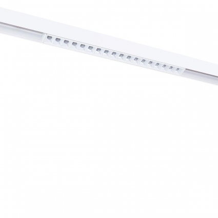 Трековый светодиодный светильник Arte Lamp Linea A4635PL-1WH в стиле Хай-тек, цвет белый