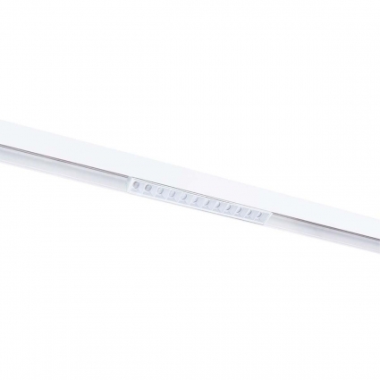 Трековый светодиодный светильник Arte Lamp Linea A4644PL-1WH в стиле Хай-тек, цвет белый