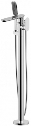 Смеситель Bravat Gina F665104C-B3-ENG напольный, хром, однорычажный, длина излива 20 см
