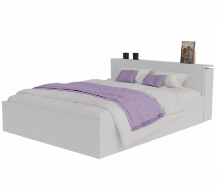 Комплект для сна MYROOM Family Доминика 140х200 белого цвета с выдвижным блоком и матрасом, 264x78x227 см,  стиль классический
