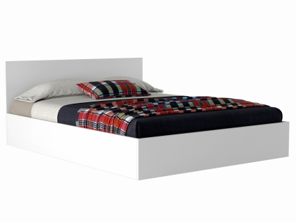Кровать MYROOM Family Виктория 180х200 белого цвета с изголовьем, без ящиков
