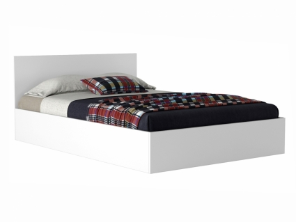 Кровать MYROOM Family Виктория 120х200 с матрасом белого цвета, с изголовьем, без ящиков