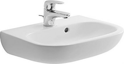 Рукомойник Duravit D-Code 07054500002 полукруглая, цвет белый