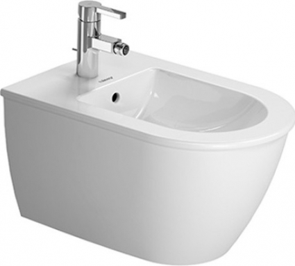 Биде подвесное Duravit Darling new 2249150000 цвет белый, овальное, 36.5x54 см