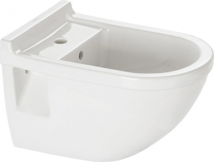 Биде подвесное Duravit Starck 3 2230150000 цвет белый, овальное, 36.5x54 см